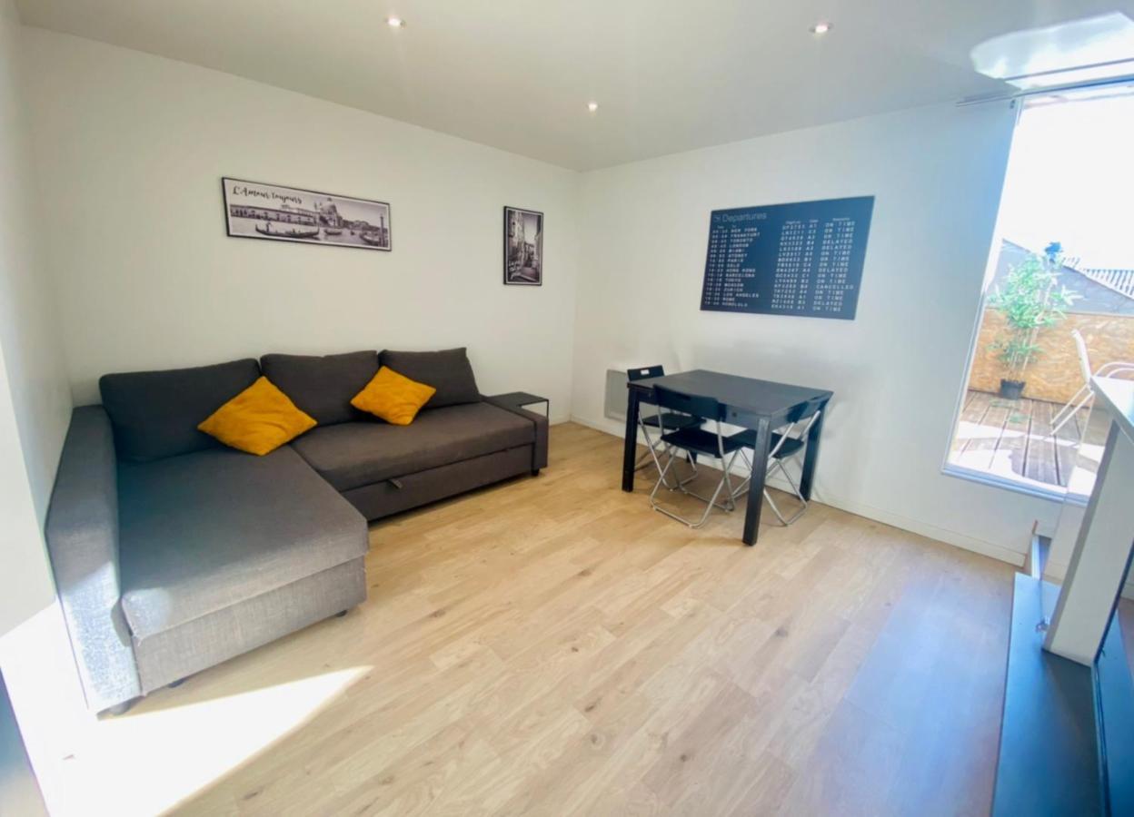 Apartamento Beau T3 en duplex terrasse et parking bien placé Toulouse Exterior foto